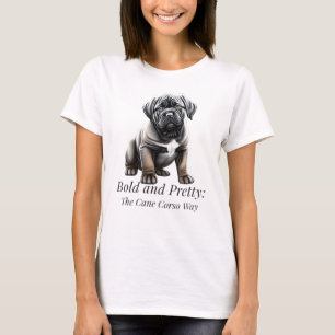 Camiseta Negrito e bonito: o modo Cane Corso