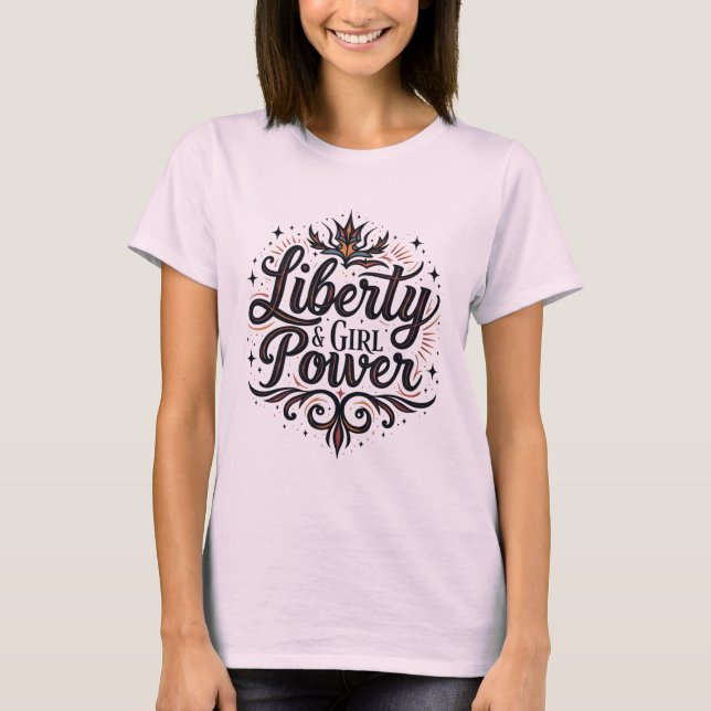 Camiseta Negrito e Livre: Empoderamento de T-Shirt (Frente)