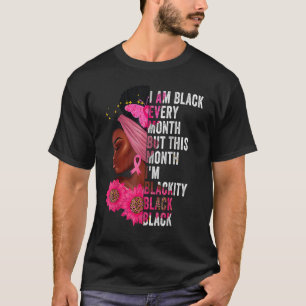 Camiseta Negro Negro Negro a cada mês História Negra BHM Af