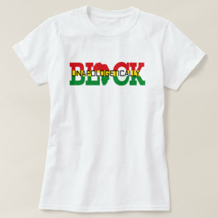 Camiseta Negro sem desculpas   