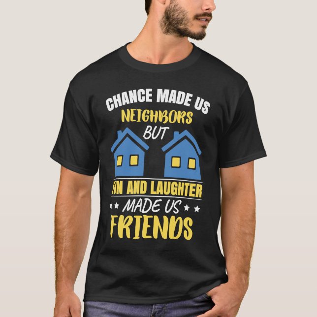 Camiseta Neighbor Neighborhood Friends Neighbor (Frente)