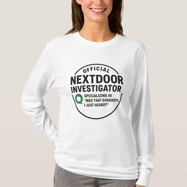 Camiseta Neighborly Humor (Frente)
