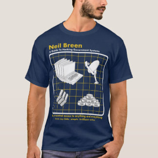 Camiseta Neil Breen Um Guia para Hacking engraçado