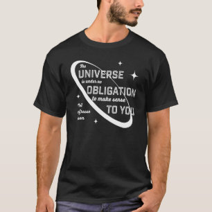 Camiseta Neil Degrasse Tyson Sem Obrigação De Fazer Sentido