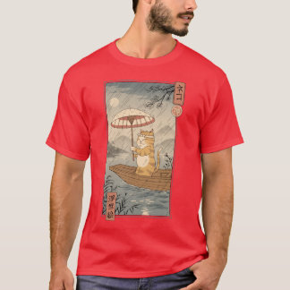 Camiseta Neko Boat in Edo