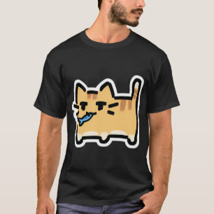Camiseta Neko - Malhado Laranja com Peixe