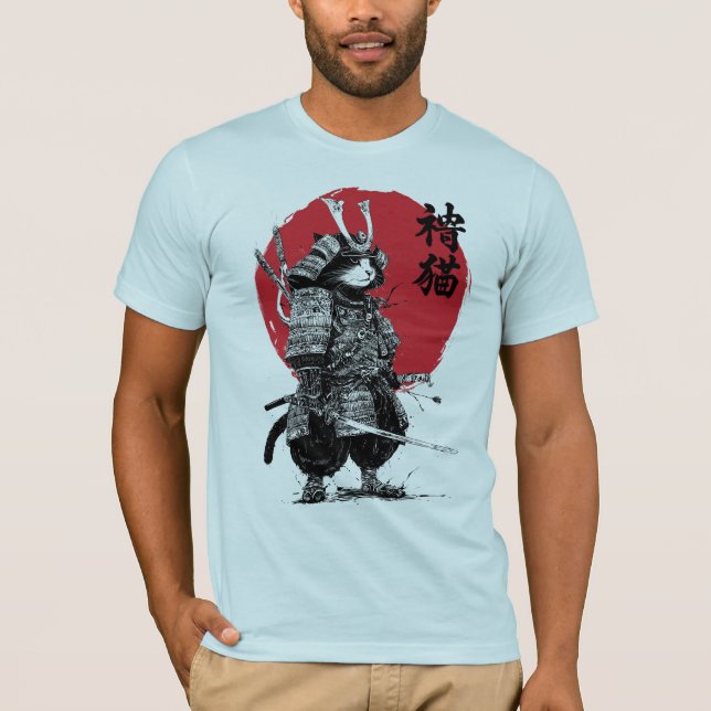 Camiseta Neko Samurai (Frente)