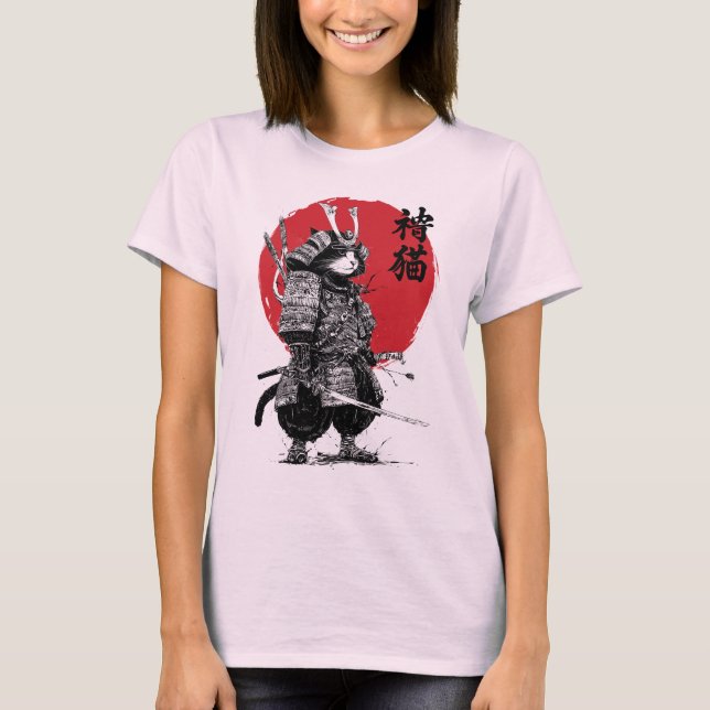 Camiseta Neko Samurai (Frente)