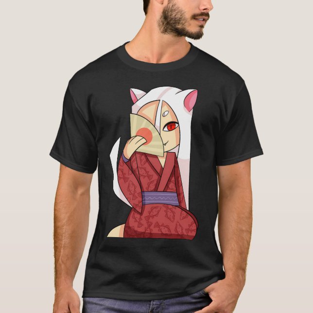 Camiseta Nekomata Chibi (Frente)
