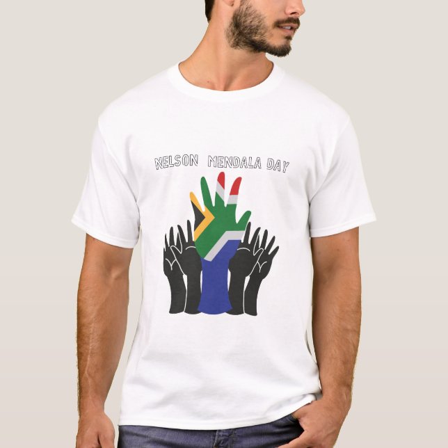 Camiseta Nelson Mandela day (Frente)