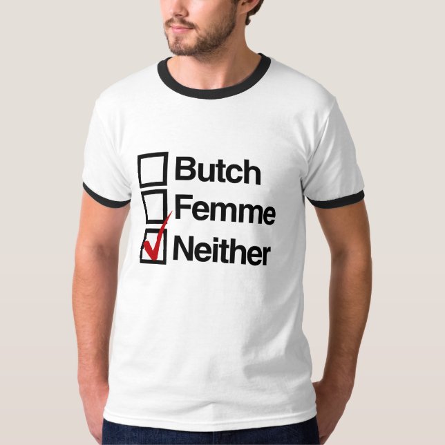 Camiseta Nem butch nem femme (Frente)