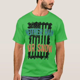 Camiseta Nem Chuva Nem Carimbo De Neve Vintage