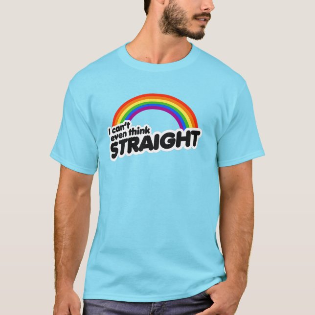 Camiseta Nem consigo pensar direito (Frente)