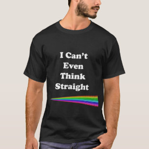 Camiseta Nem consigo pensar Hetero