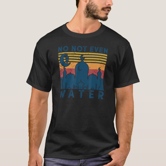 Camiseta Nem Mesmo Água Ramadã Kareem Mubarak V (Frente)