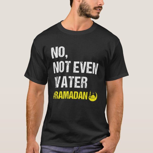 Camiseta Nem Mesmo Água Ramadã Kareem Ramadan Mubarak M (Frente)