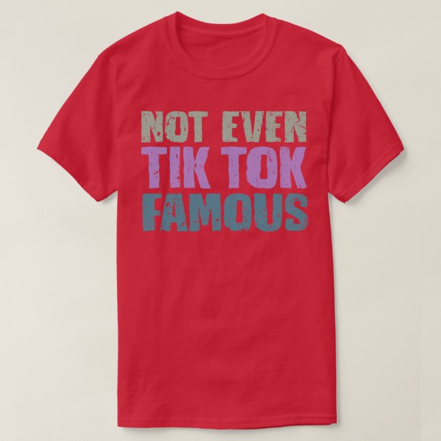 Camiseta Nem Mesmo Tik Tok Familiar (Frente do Design)