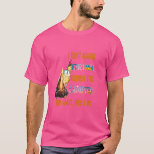 Camiseta Nem Sempre Bebo Quando Estou Acampando Oh Espere,