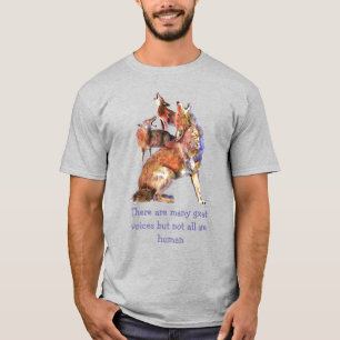 Camiseta Nem todas as citações de coyotes inspiradores hu