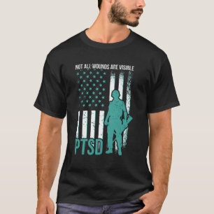 Camiseta Nem Todas As Feridas São Sensibilização Visível Pa