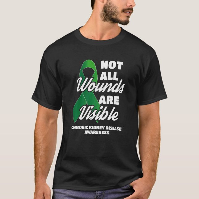Camiseta Nem Todas As Feridas São Visíveis Como Consciência (Frente)
