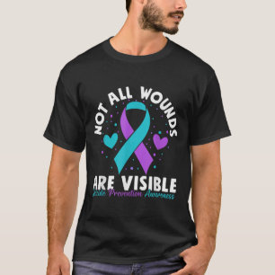 Camiseta Nem Todas as Feridas São Visíveis Conscientização