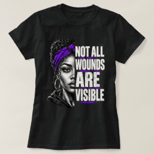 Camiseta Nem Todas as Feridas São Visíveis, Roupas