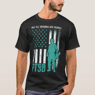 Camiseta Nem Todas As Feridas São Visíveis - Sensibilização