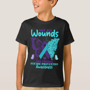 Camiseta Nem Todas As Feridas São Visíveis Sensibilização P