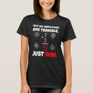 Camiseta Nem Todas As Piadas De Matemática São Terríveis Ap