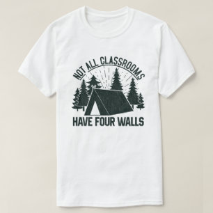 Camiseta Nem Todas As Salas De Aula Têm Quatro Paredes De 
