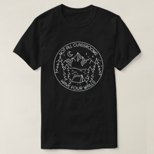 Camiseta Nem Todas As Salas De Aula Têm Quatro Paredes De