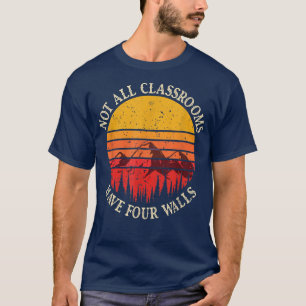 Camiseta Nem todas as salas de aula têm quatro paredes, esc