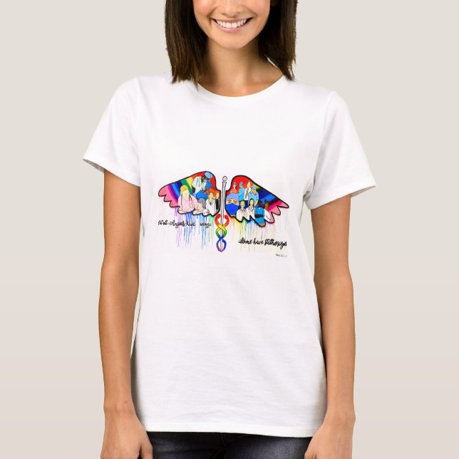 Camiseta Nem Todos os Anjos Têm Asas (Frente)