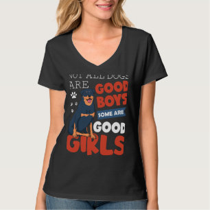 Camiseta Nem Todos Os Cães São Boas Garotas Alguns São Rott