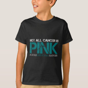 Camiseta Nem todos os Canceres são cor-de-rosa-cervicais co