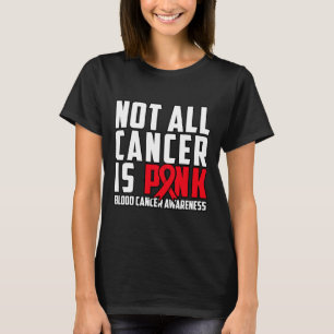 Camiseta Nem Todos Os Canceres São Rosa. Sensibilização par