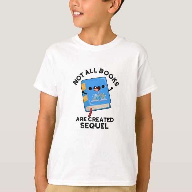 Camiseta Nem Todos Os Livros São Criados Sequer Engraçados  (Frente)