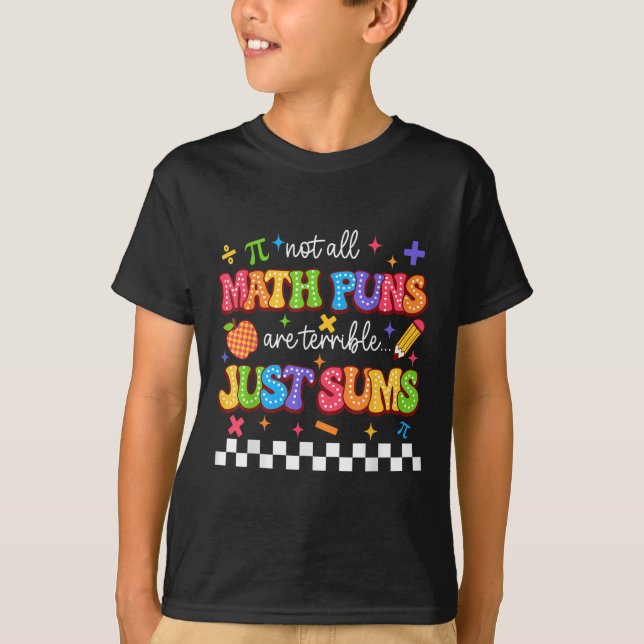 Camiseta Nem Todos Os Peitos De Matemática São Terríveis Ap (Frente)