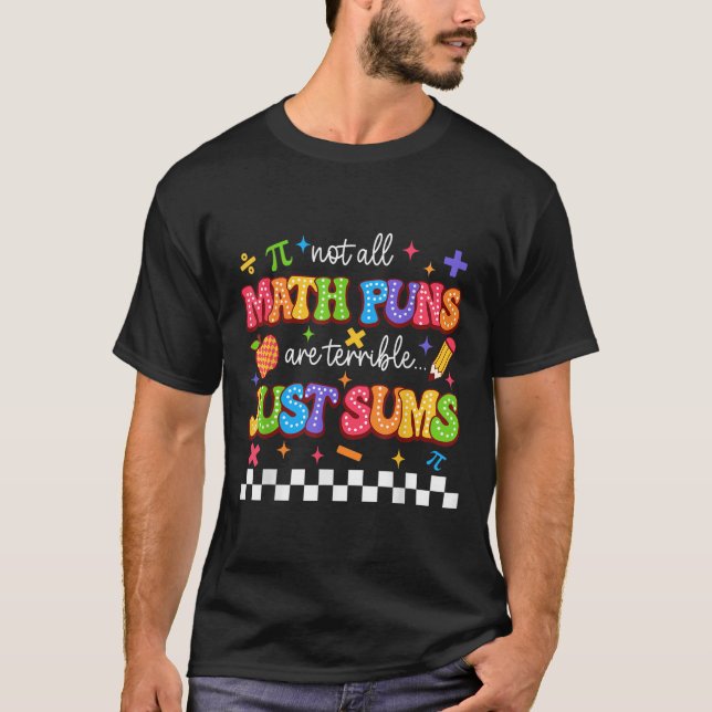 Camiseta Nem Todos Os Peitos De Matemática São Terríveis Ap (Frente)
