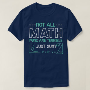 Camiseta Nem Todos os Piadas de Matemática São Terríveis, S