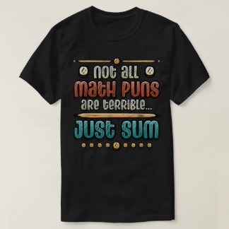 Camiseta Nem Todos os Piadas de Matemática São Terríveis, S