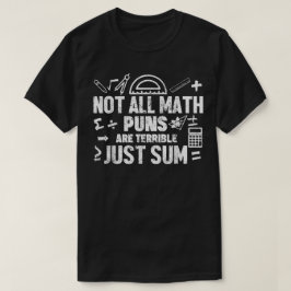 Camiseta Nem Todos Os Piadas De Matemática São Terríveis, S
