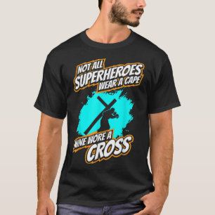 Camiseta Nem Todos Os Super-Heróis Vestem Uma Mina De Cabo