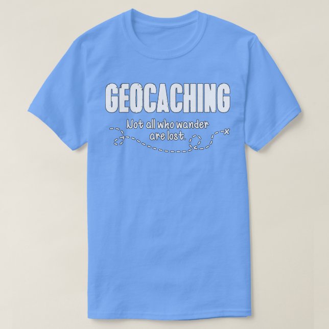 Camiseta Nem todos que andam perdidos (Frente do Design)