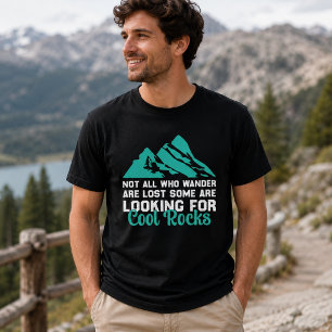 Camiseta Nem Todos Que Vagam Estão Perdidos, Rochas Legais 