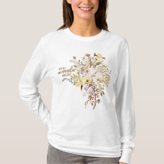 Camiseta Nem Todos Que Vagueiam Estão Perdidos Boho Design