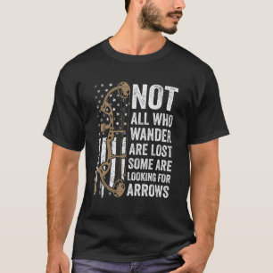 Camiseta Nem Todos Que Vagueiam Perderam Arco Arrefecimento
