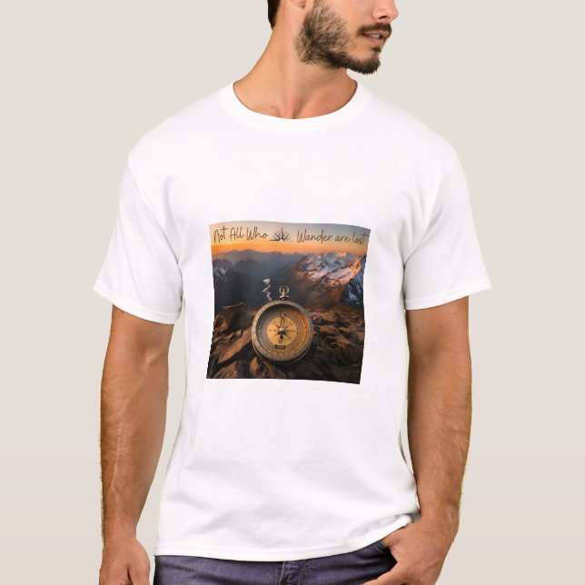 Camiseta Nem Todos Que Vagueiam São Perdidos (Frente)