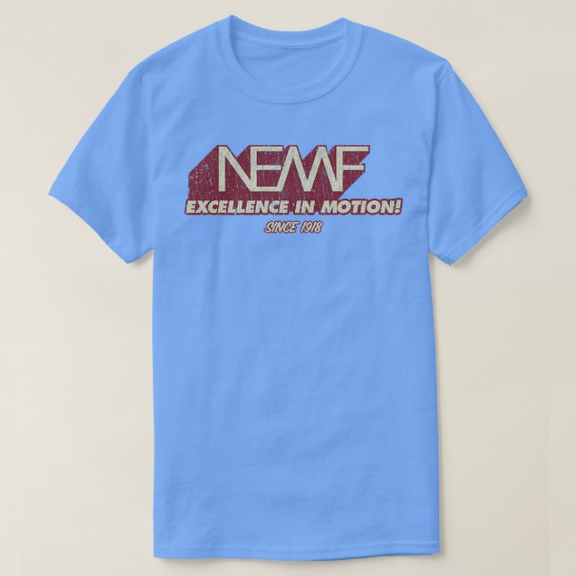 Camiseta NEMF New England Motor Freight 1918 (Frente do Design)